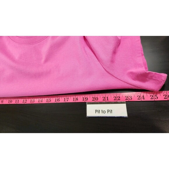 Time And Tru Women XL Pink Shirt Dress Loungewear Sleep Nightgown Loose Pajama - Picture 10 of 12